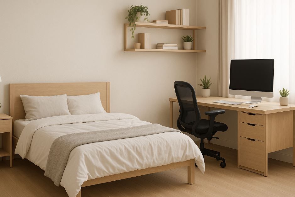 臥室也能是辦公室！4種工作桌設計讓小空間更有效率